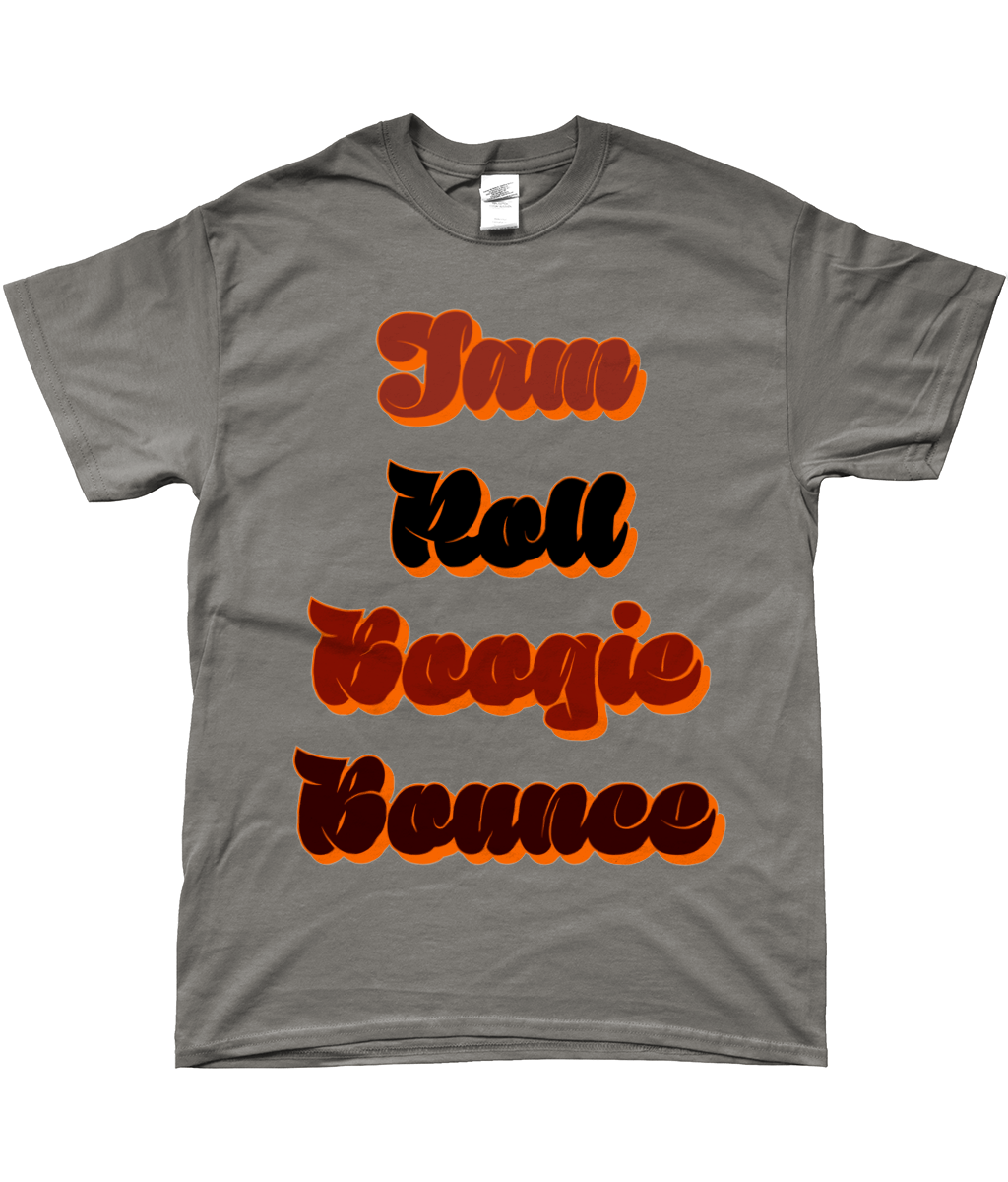 T-Shirt Jamrollboogiebounce-brownorange
