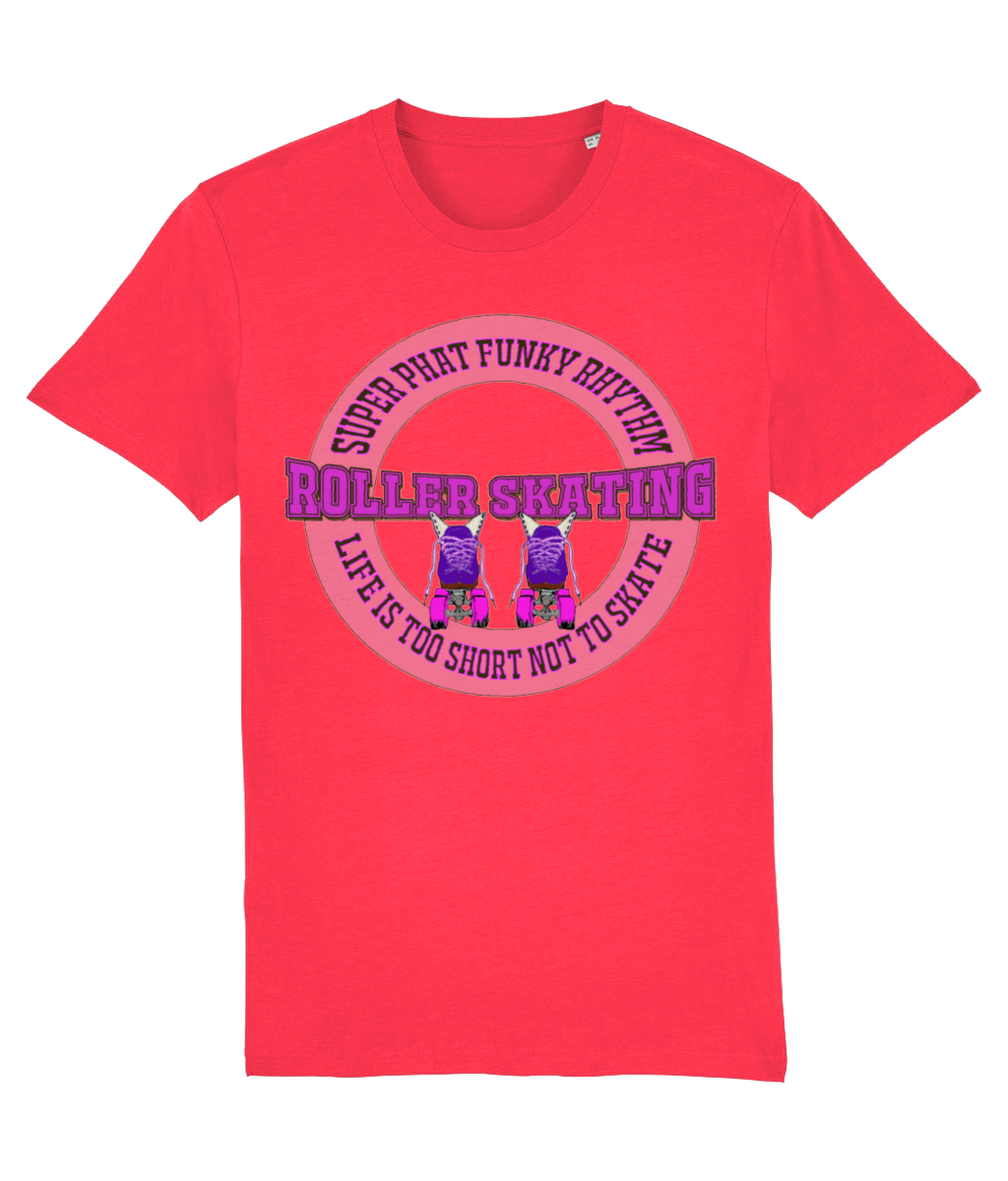 Tshirt Life is too short Pink Emblem