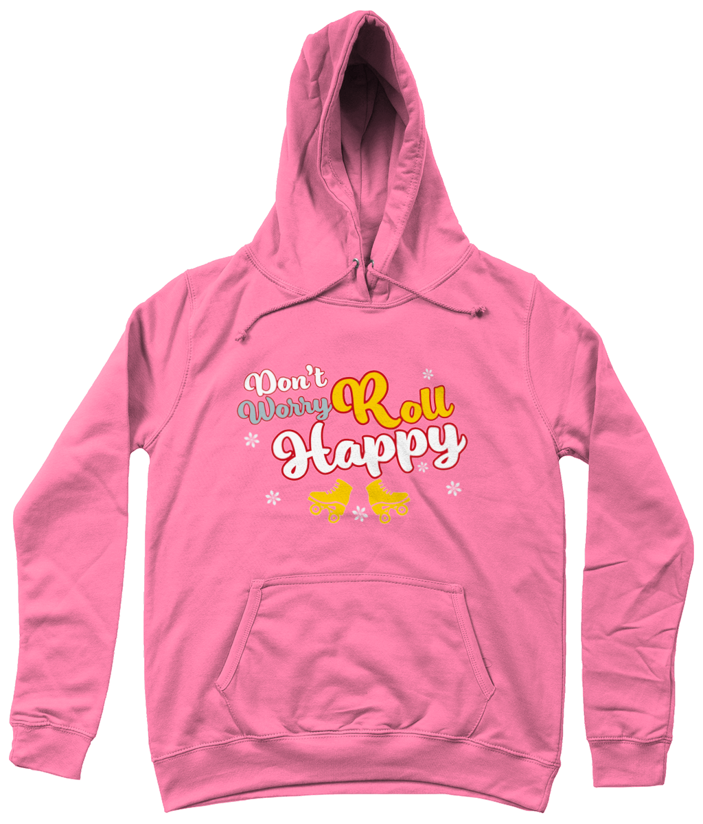 Girlie College Hoodie rollhappy yellow-white