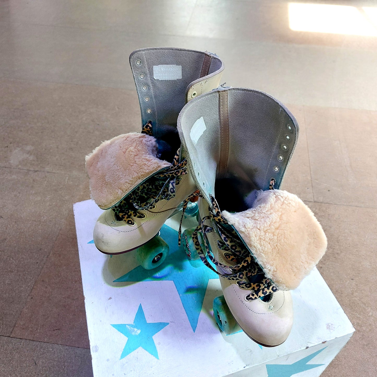 Skate Boot Teal Deal