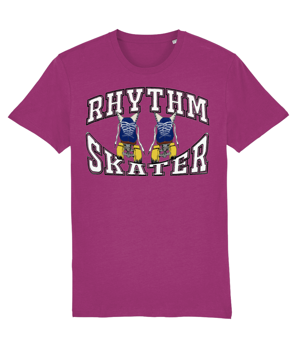 Tshirt rhythm skater-white blue