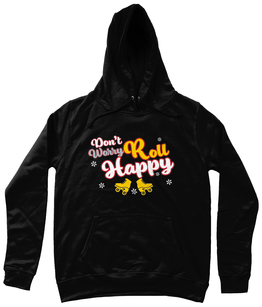 Girlie College Hoodie rollhappy yellow-white