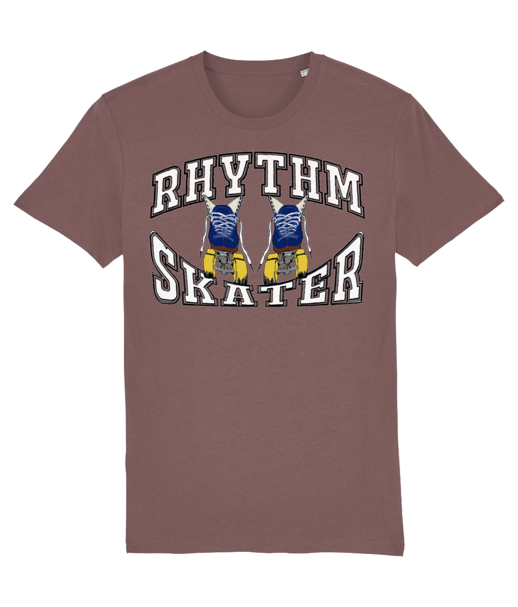 Tshirt rhythm skater-white blue