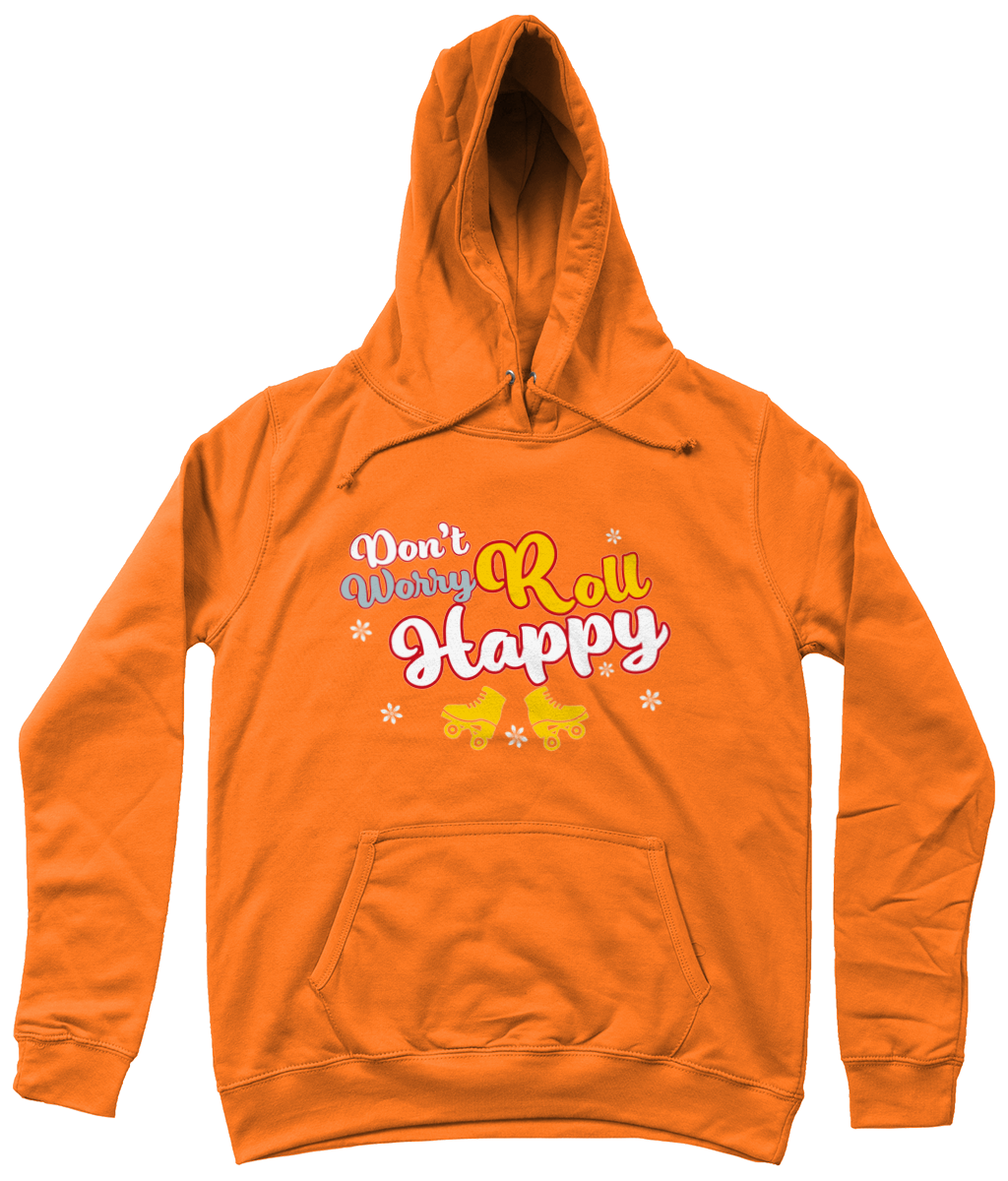 Girlie College Hoodie rollhappy yellow-white