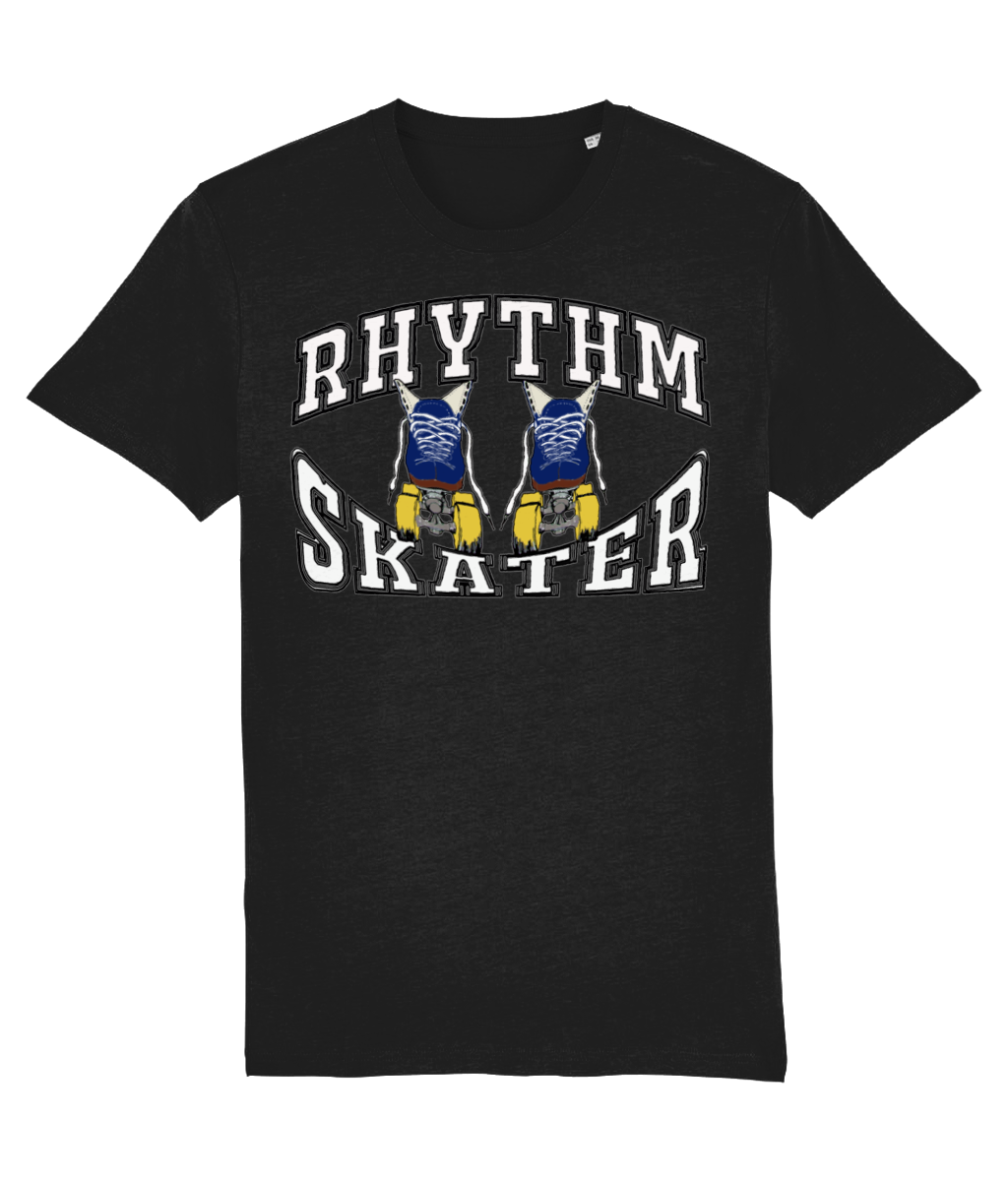 Tshirt rhythm skater-white blue