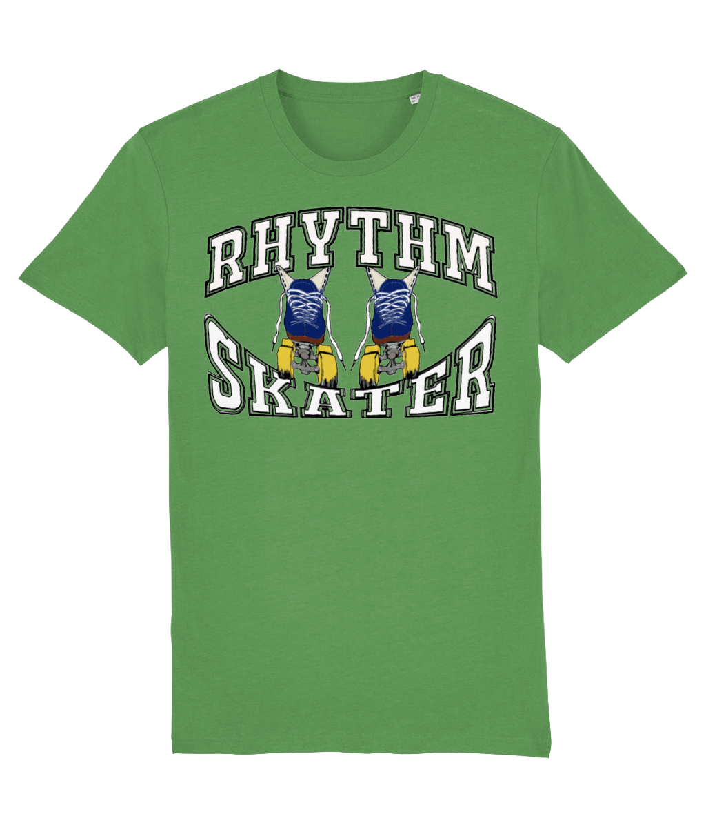 Tshirt rhythm skater-white blue