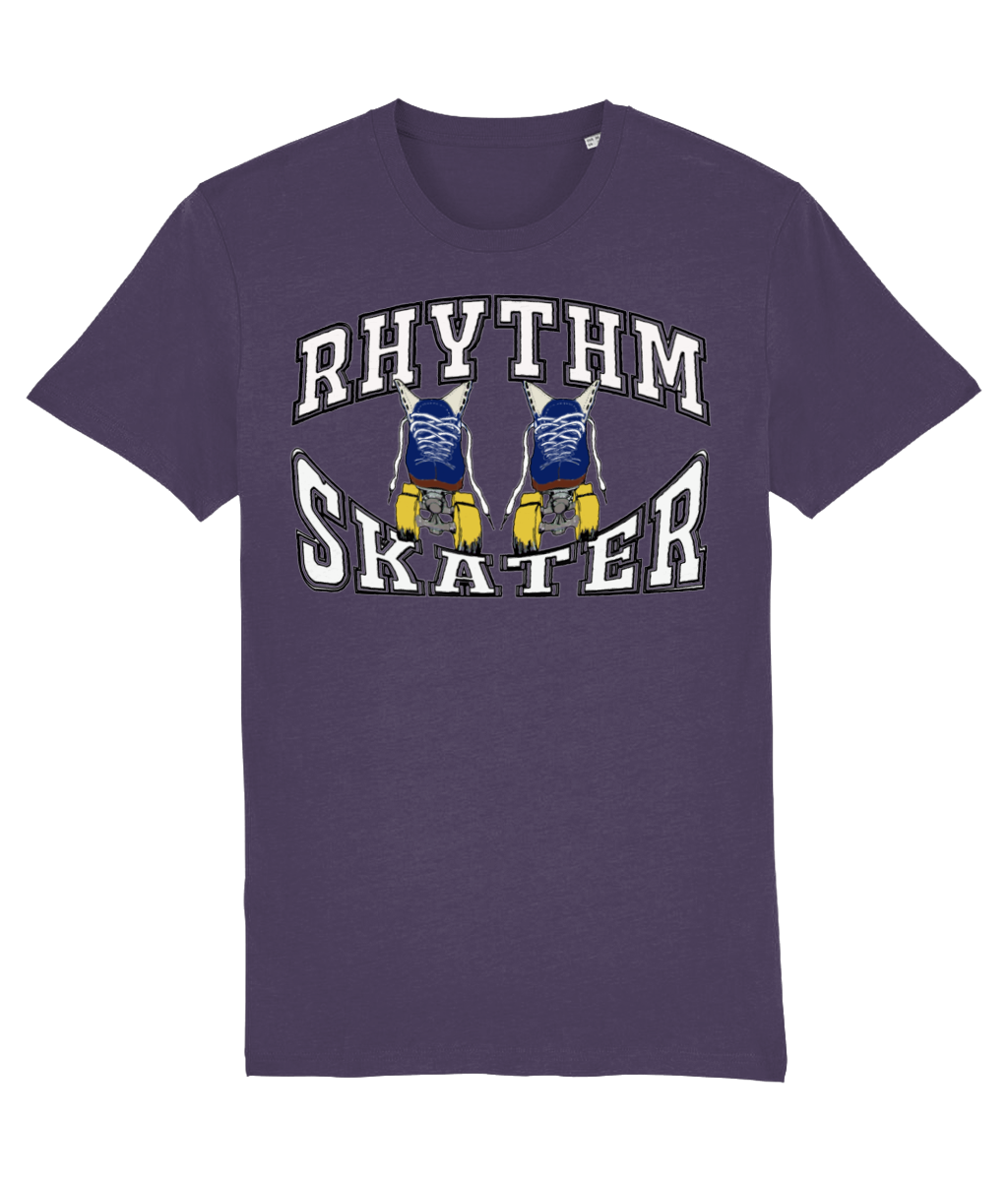Tshirt rhythm skater-white blue