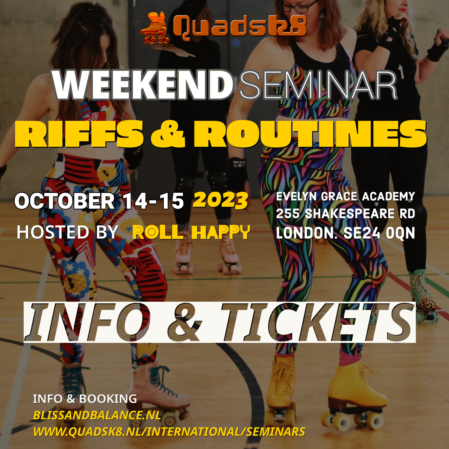 Riffs & Routines London Edition 2023