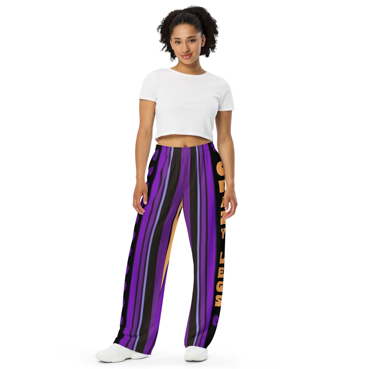 Roller Skate Pants Crazy Legs Purplish