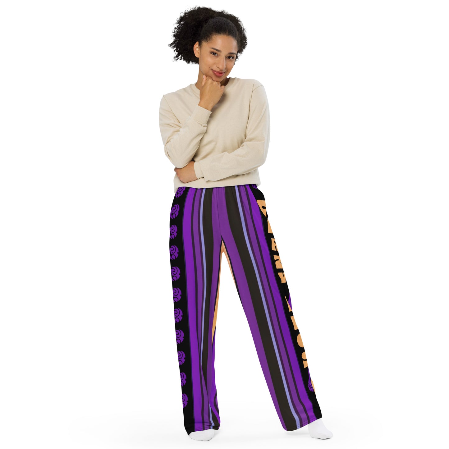 Roller Skate Pants Crazy Legs Purplish