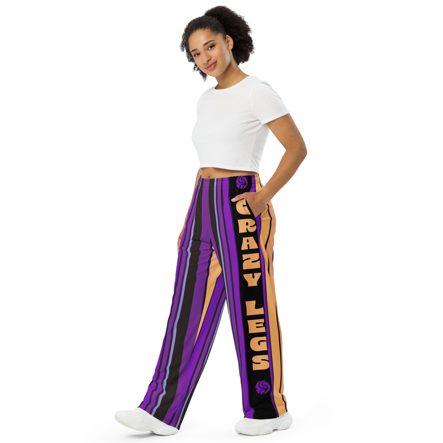 Roller Skate Pants Crazy Legs Purplish