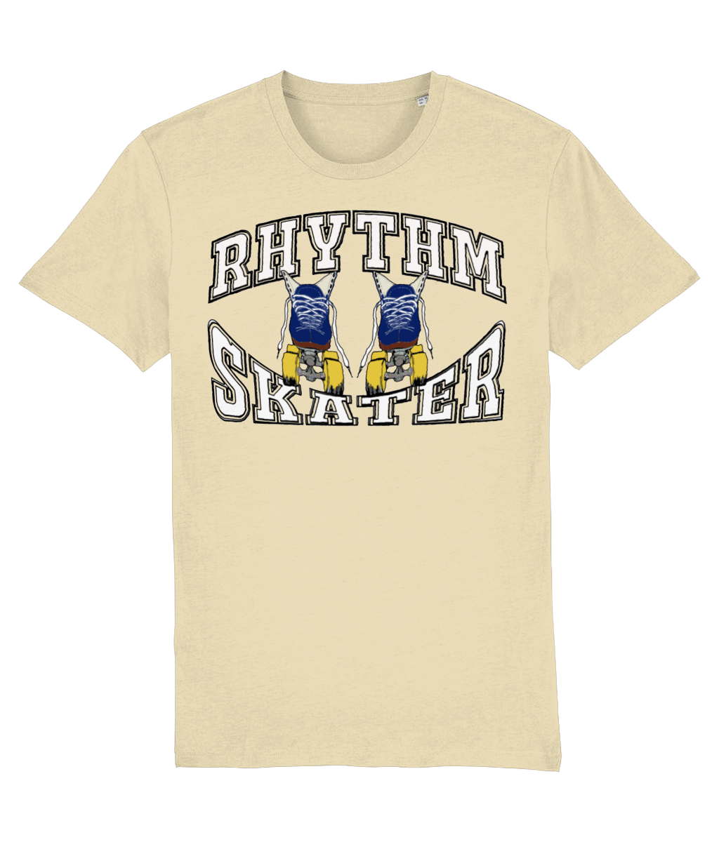 Tshirt rhythm skater-white blue