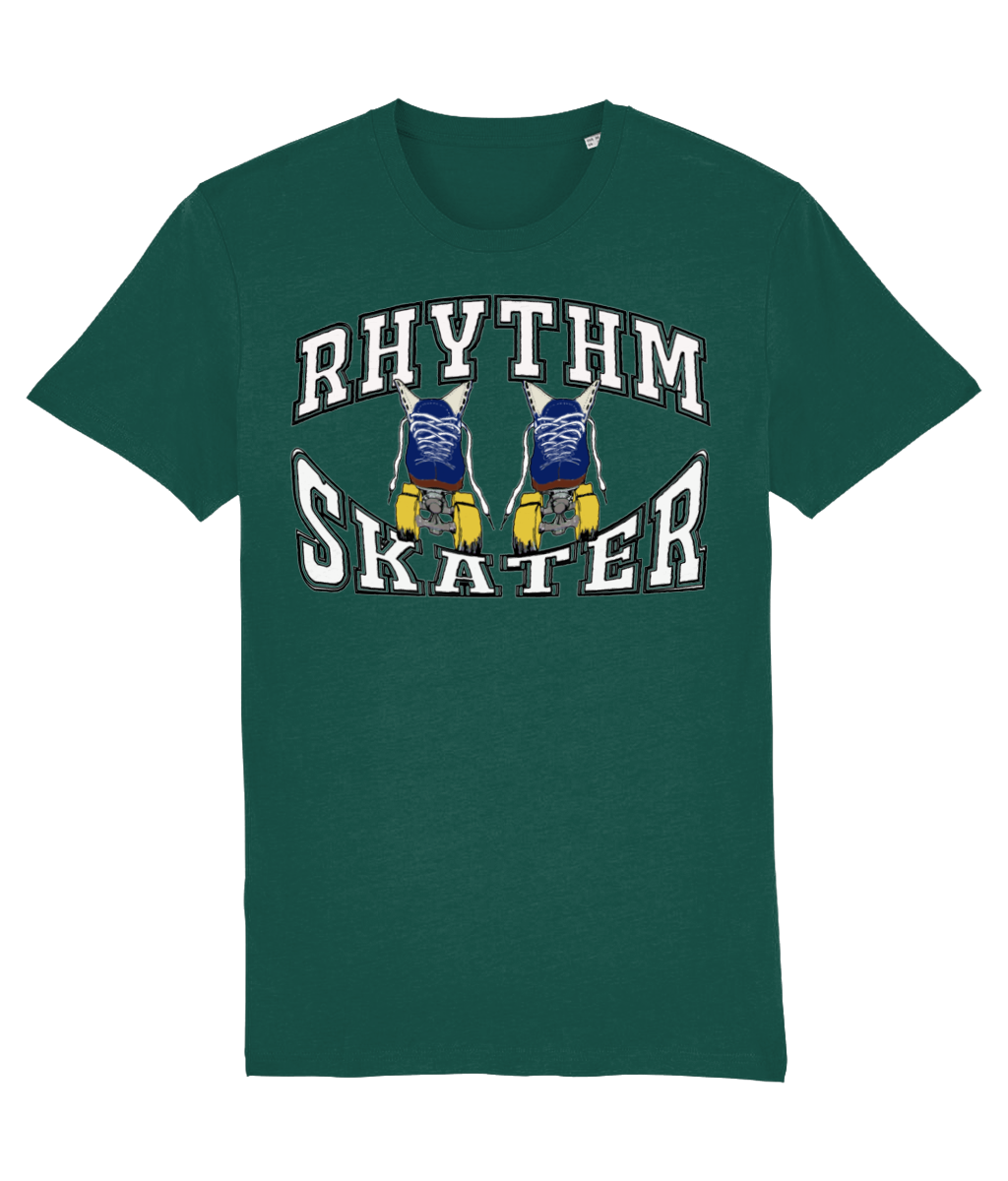 Tshirt rhythm skater-white blue