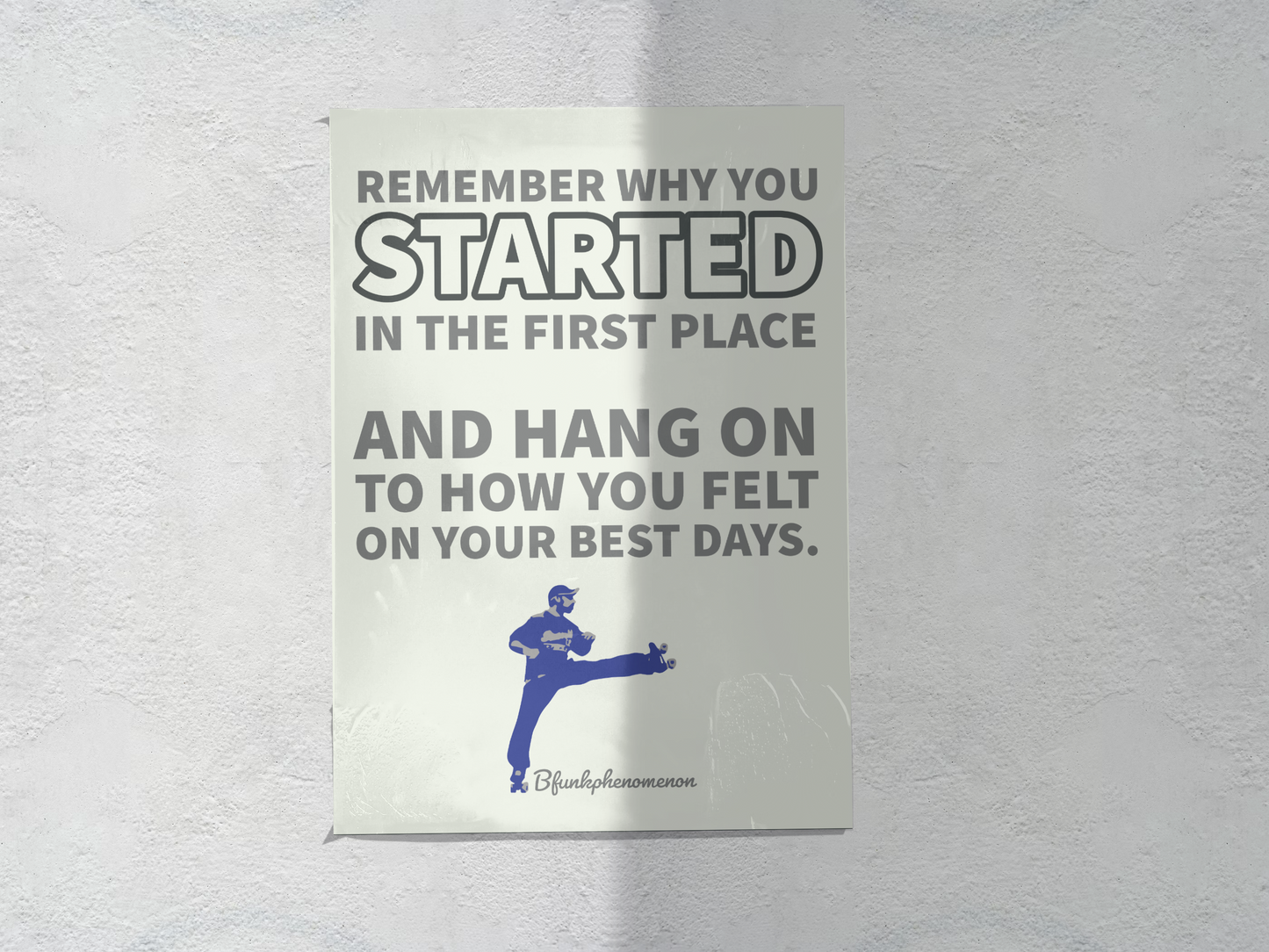 Wall Poster Remember