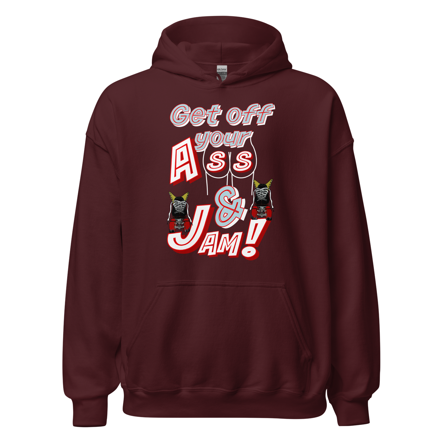 Hoodie Get up and Jam