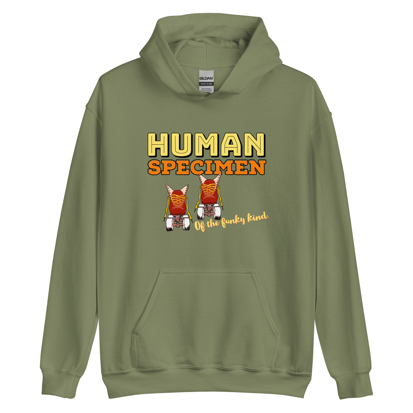 Hoodie Funky Human Specimen