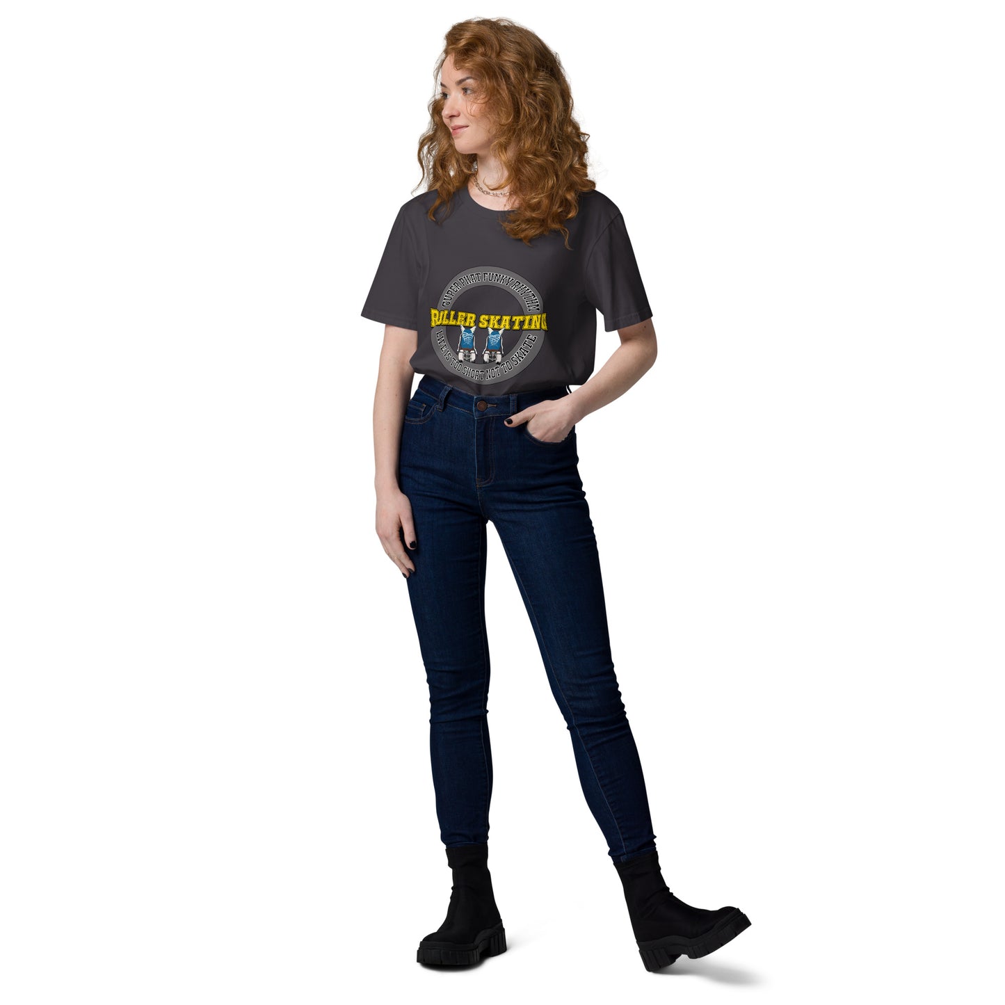 Tshirt Roller Skate Emblem