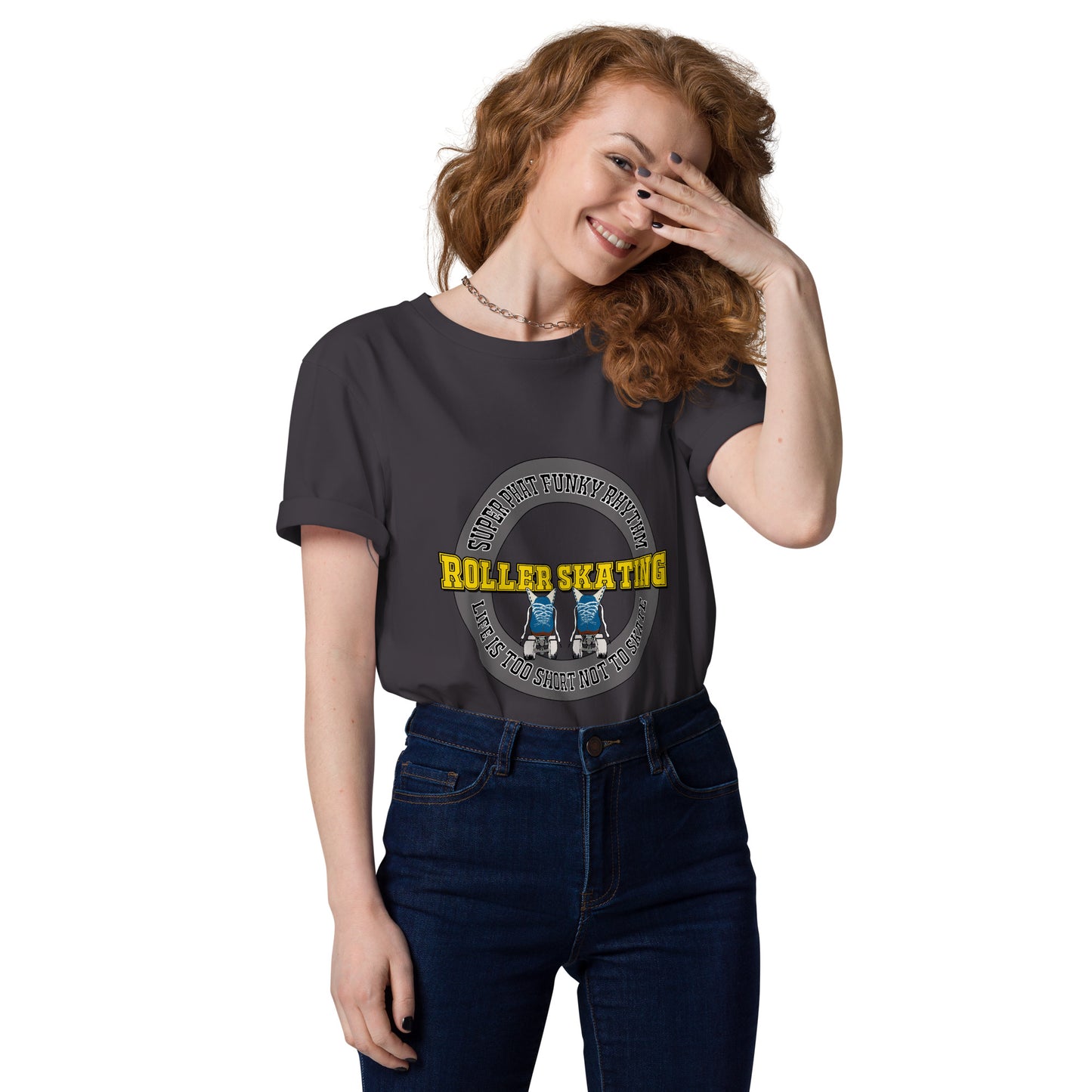 Tshirt Roller Skate Emblem