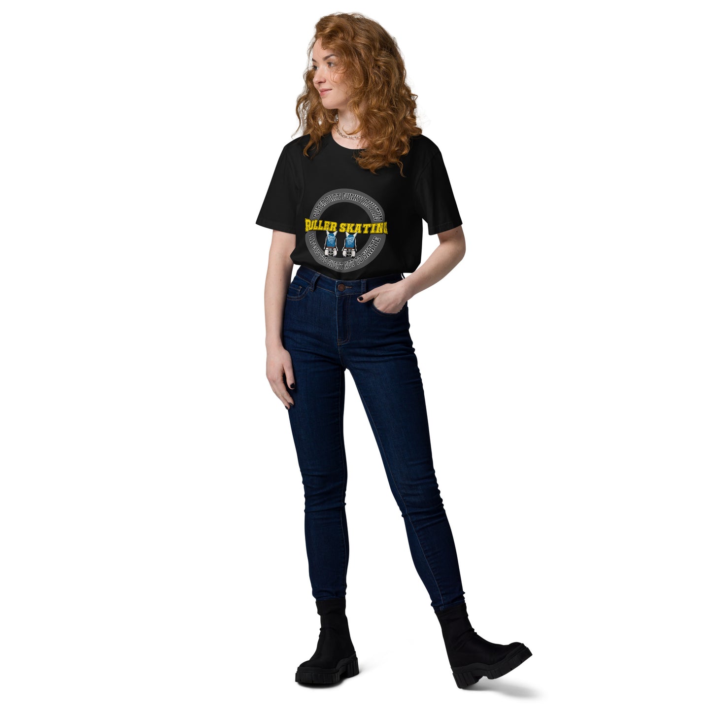 Tshirt Roller Skate Emblem
