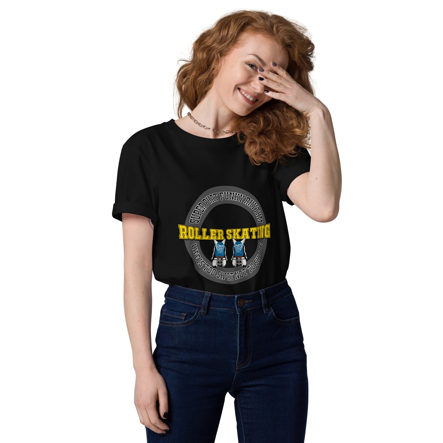 Tshirt Roller Skate Emblem