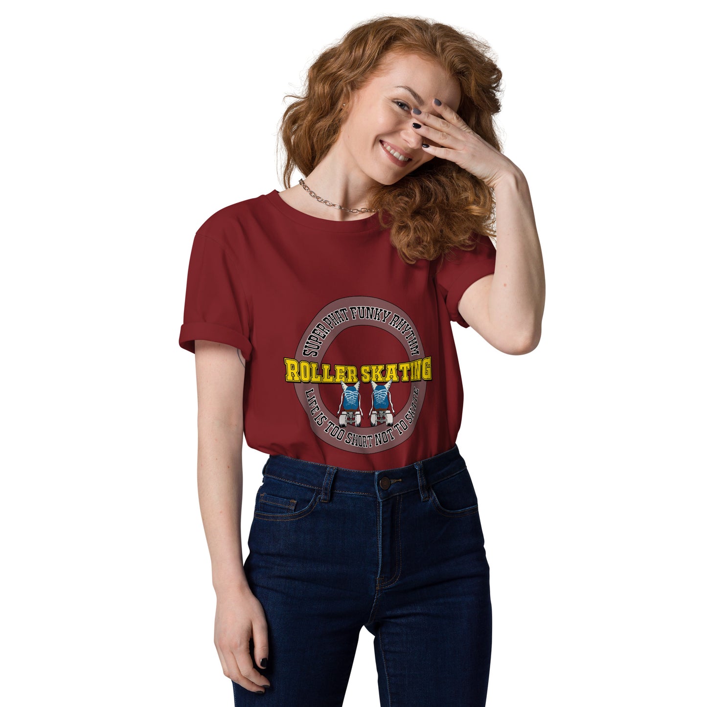 Tshirt Roller Skate Emblem