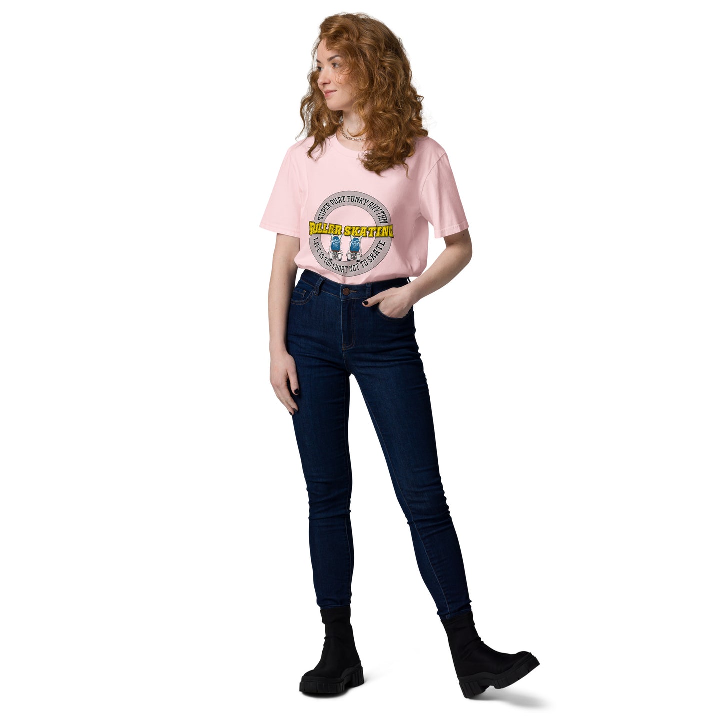 Tshirt Roller Skate Emblem