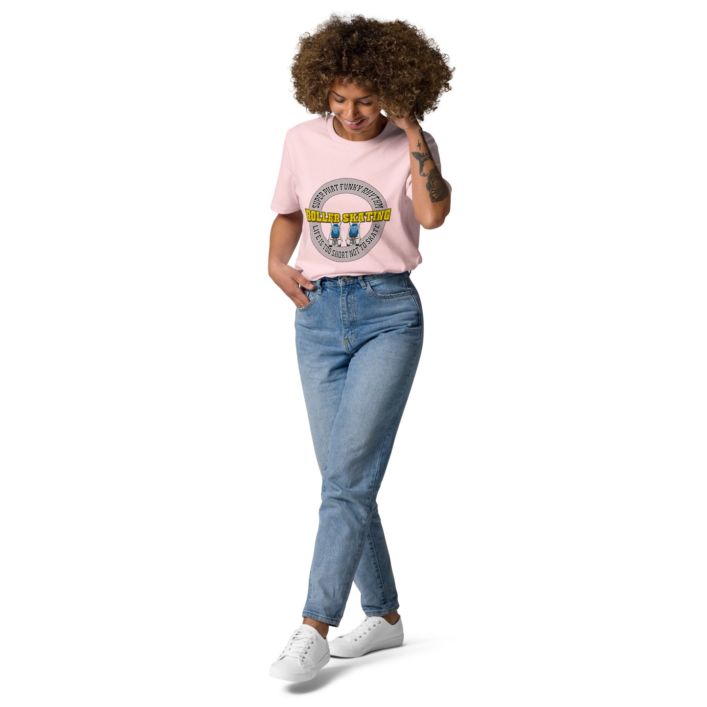 Tshirt Roller Skate Emblem