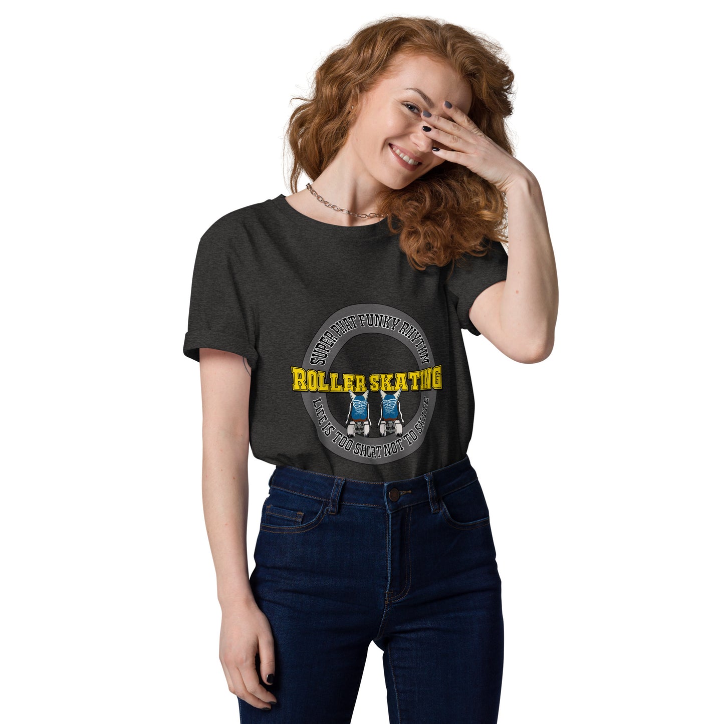 Tshirt Roller Skate Emblem