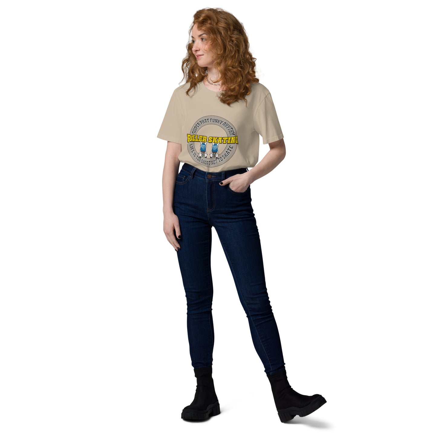 Tshirt Roller Skate Emblem