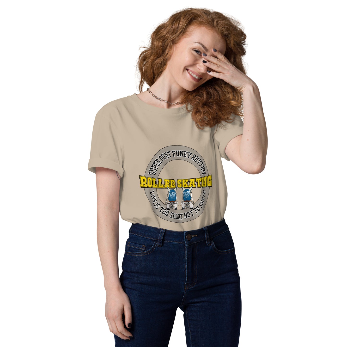 Tshirt Roller Skate Emblem
