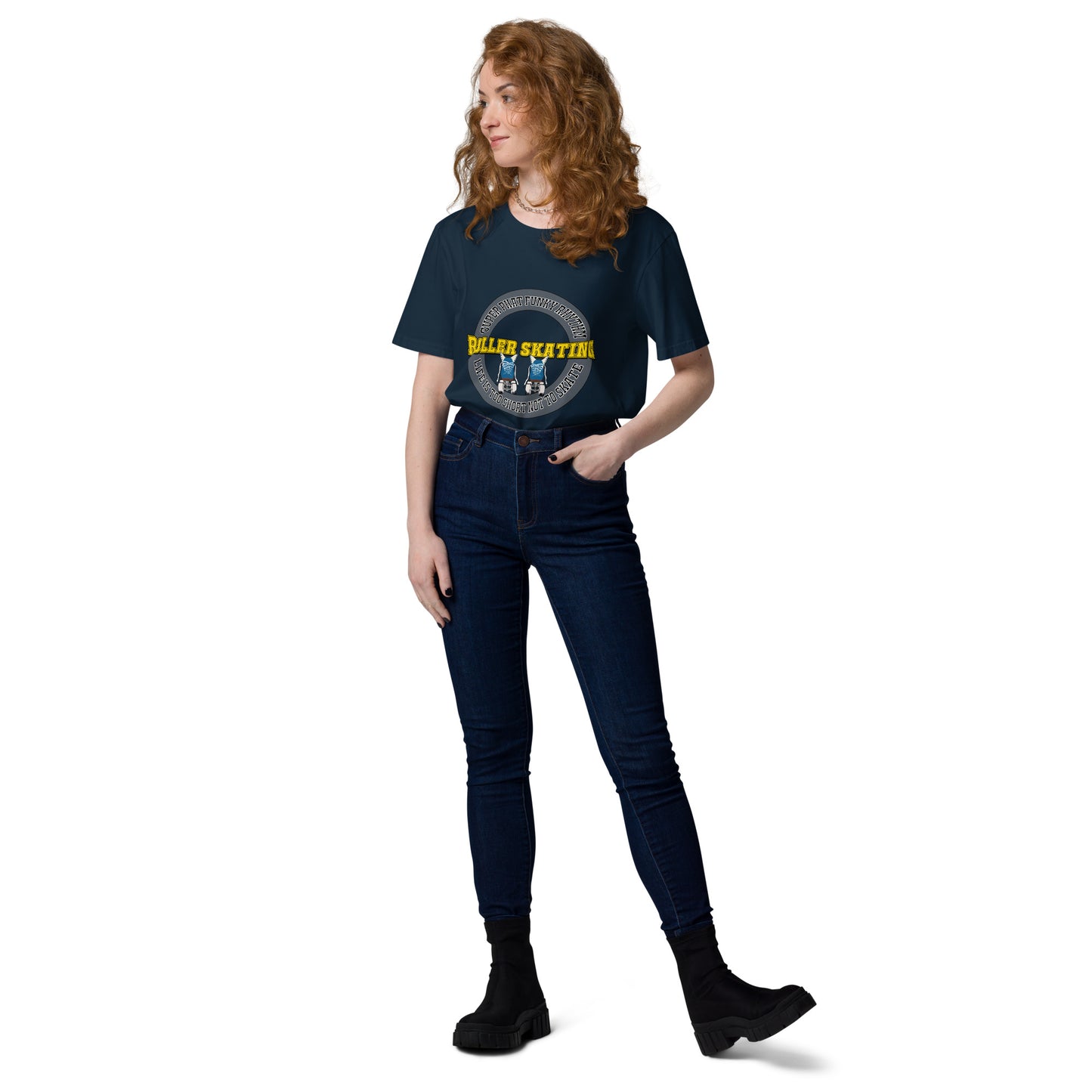 Tshirt Roller Skate Emblem