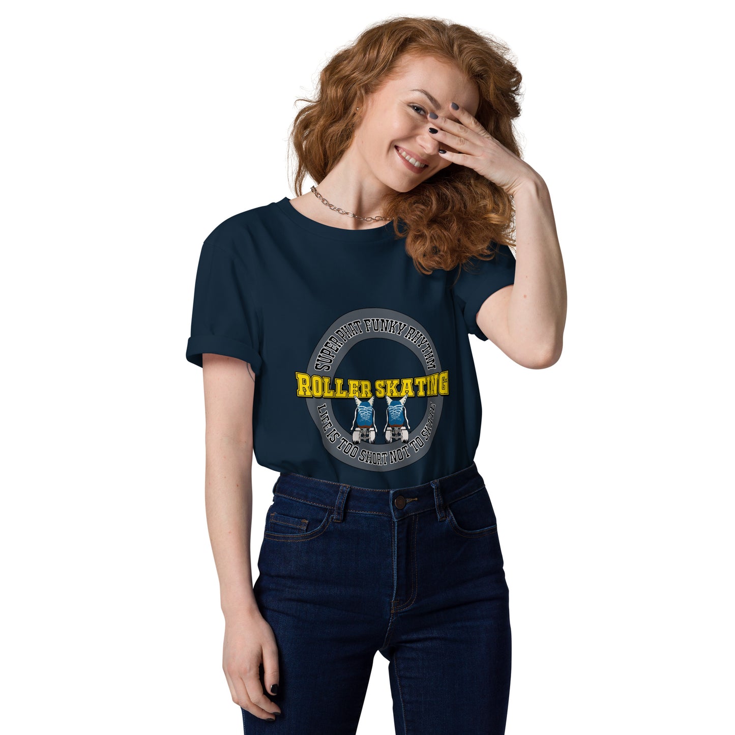 Tshirt Roller Skate Emblem