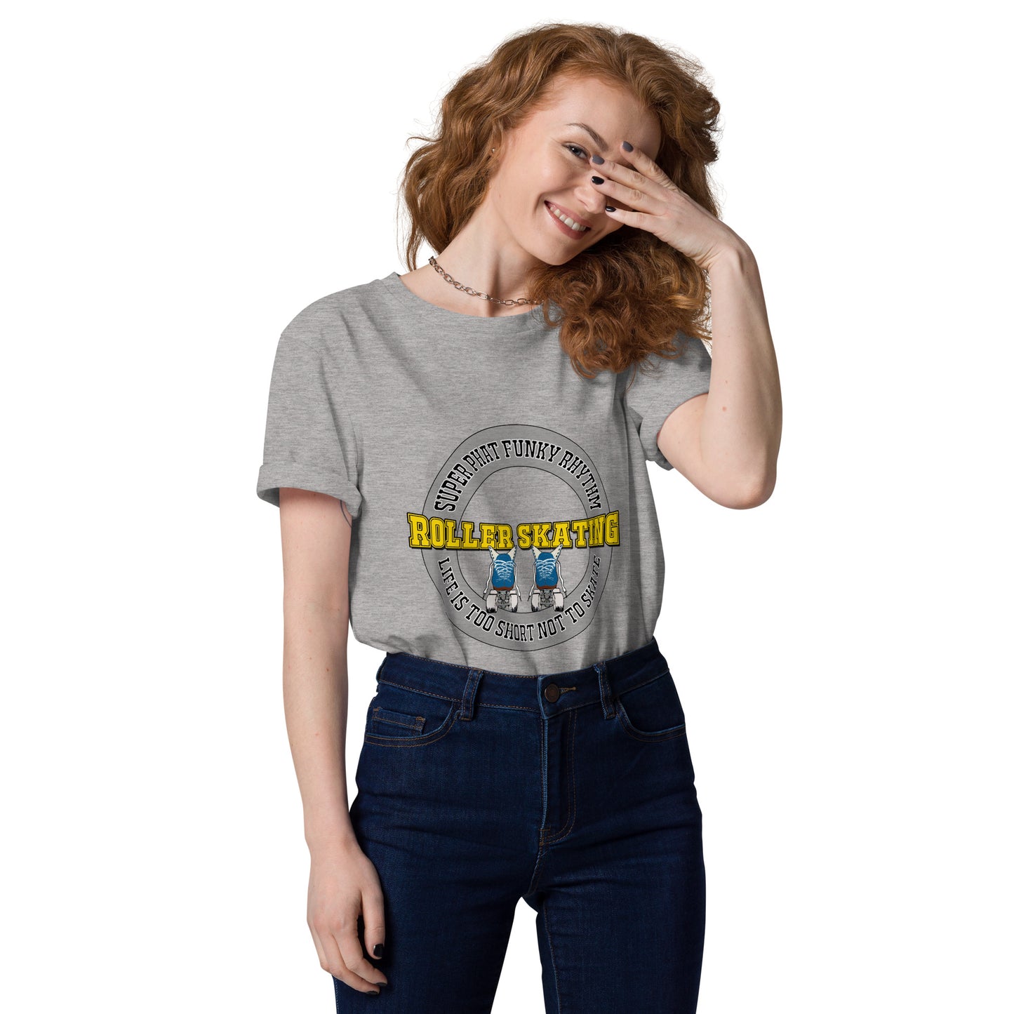 Tshirt Roller Skate Emblem