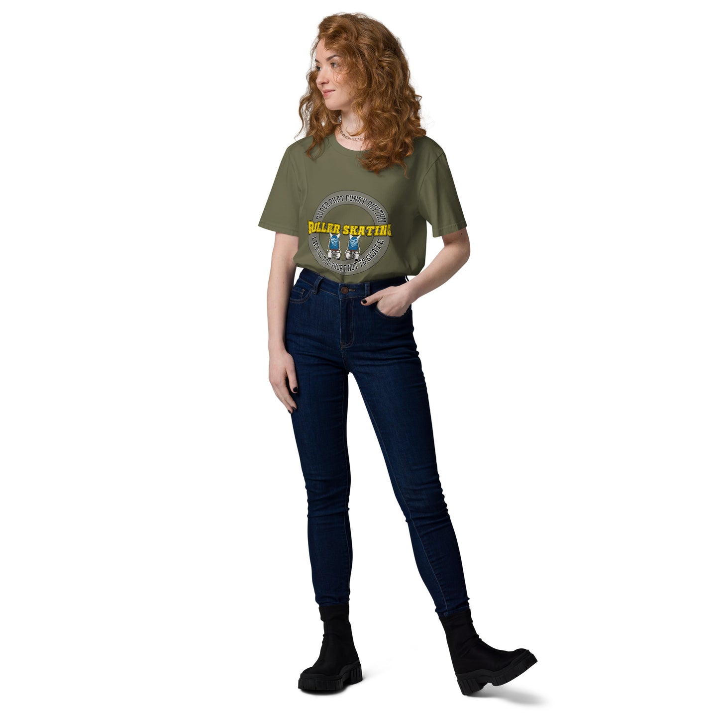 Tshirt Roller Skate Emblem