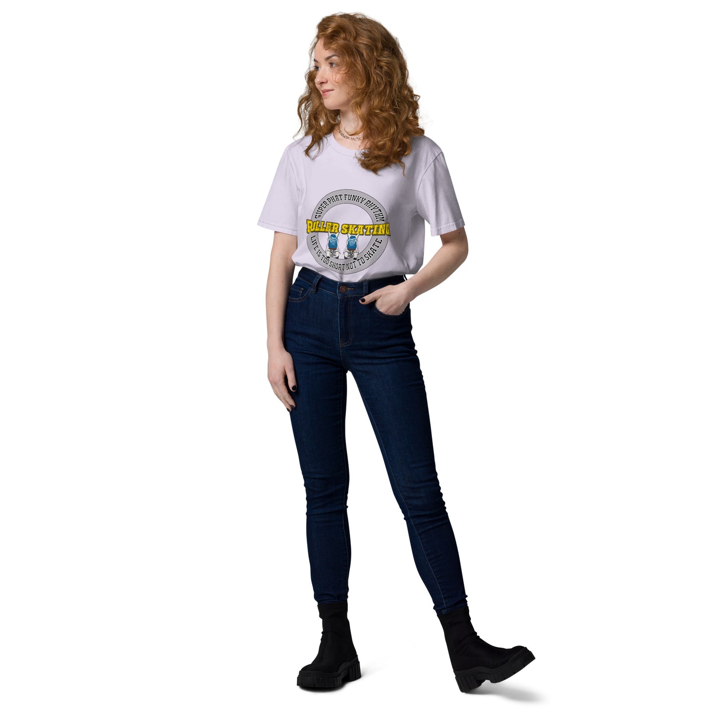 Tshirt Roller Skate Emblem