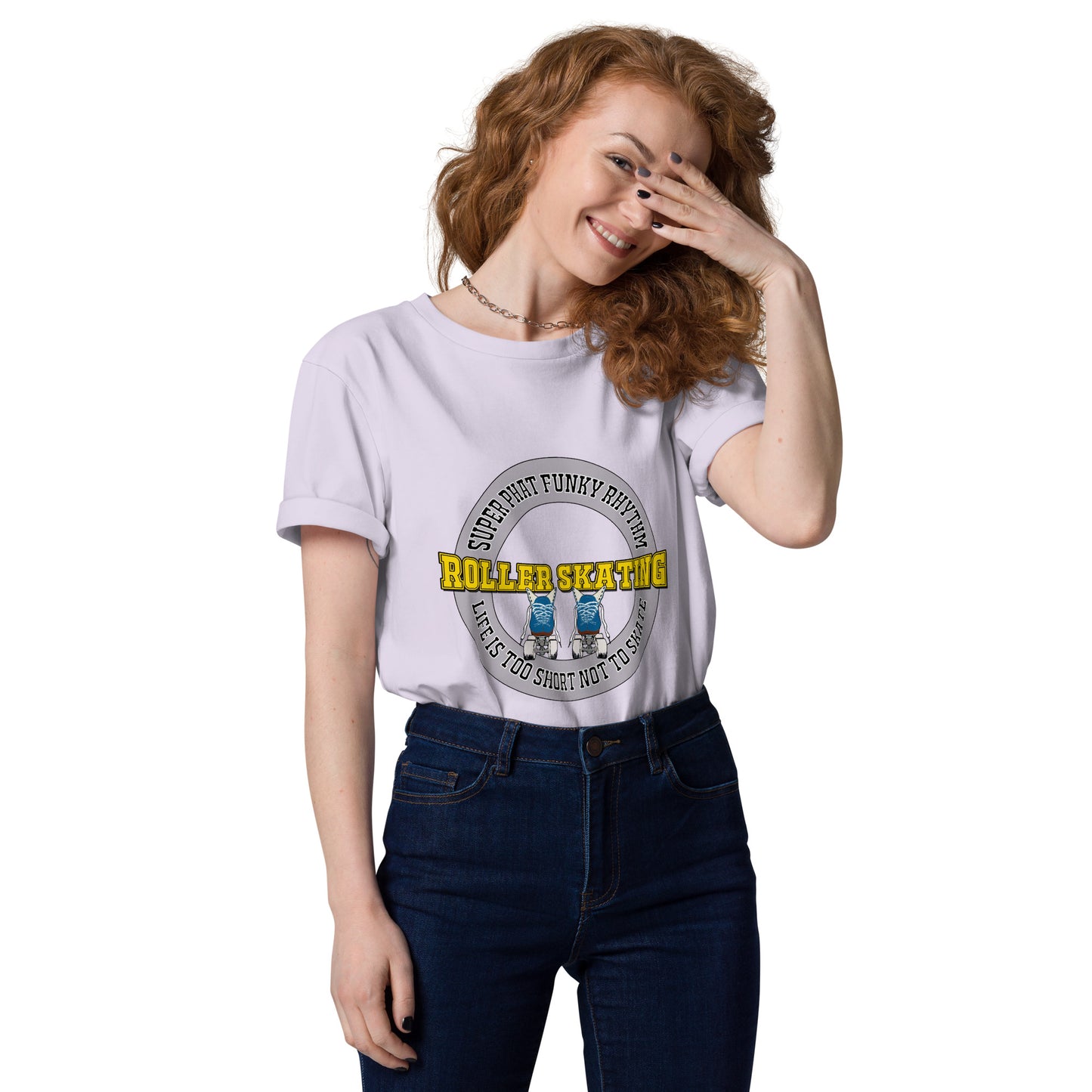 Tshirt Roller Skate Emblem