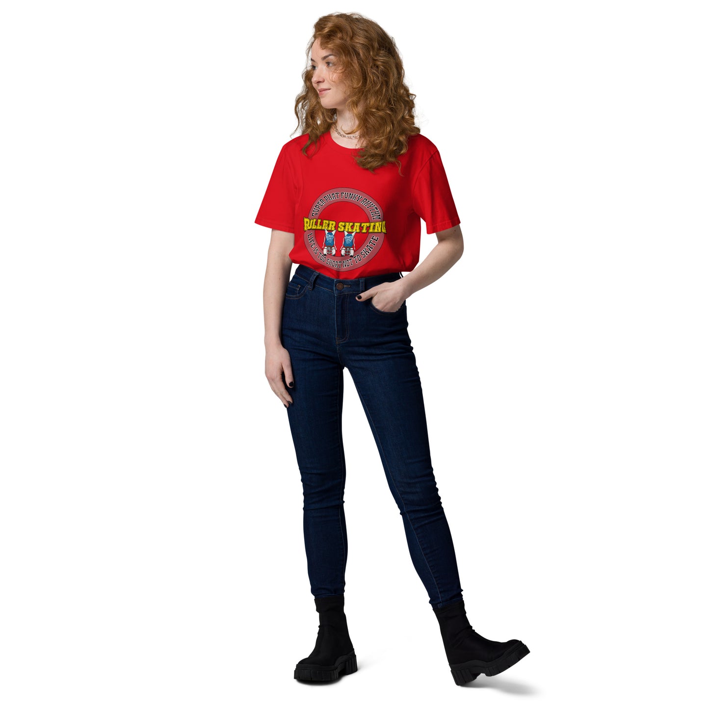 Tshirt Roller Skate Emblem