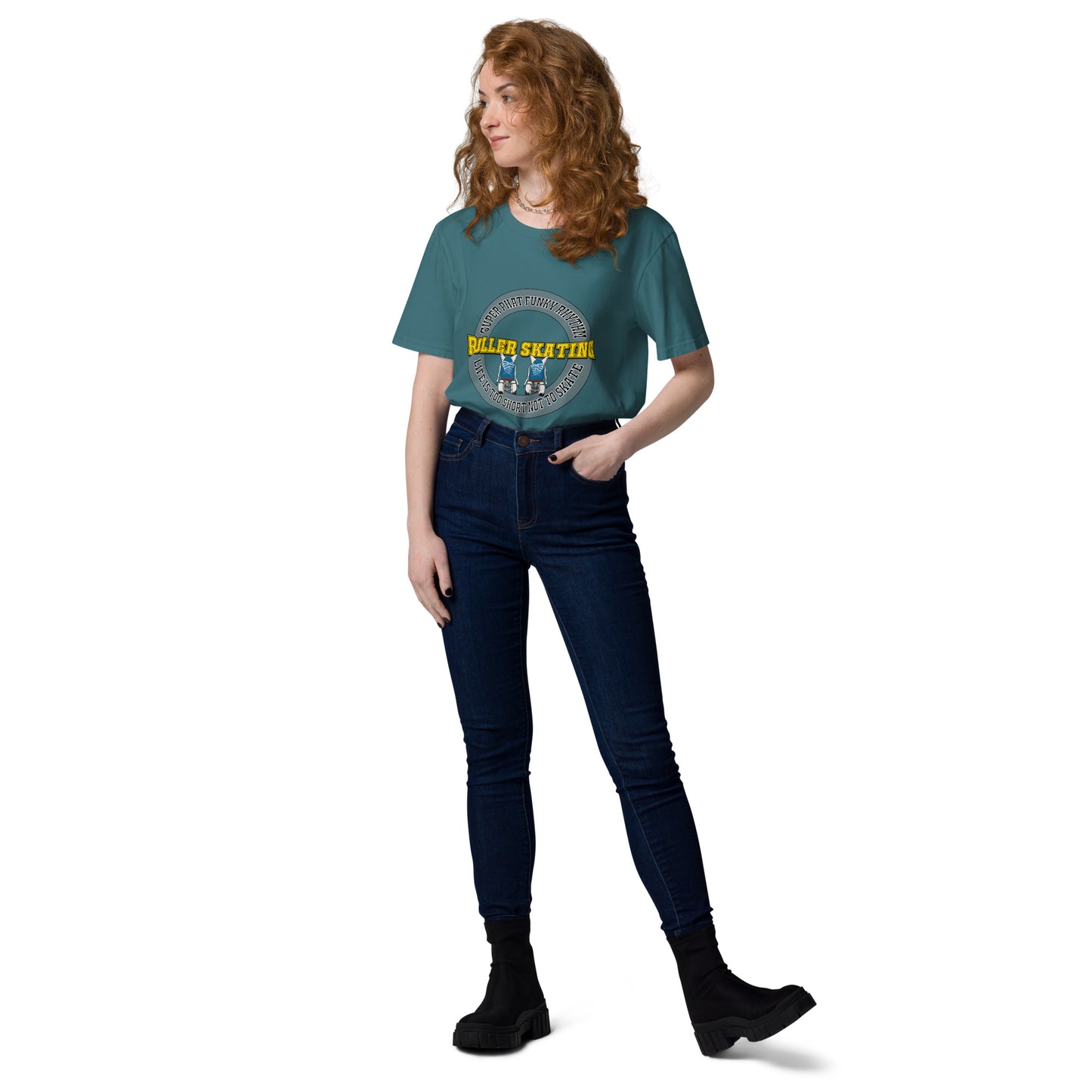 Tshirt Roller Skate Emblem