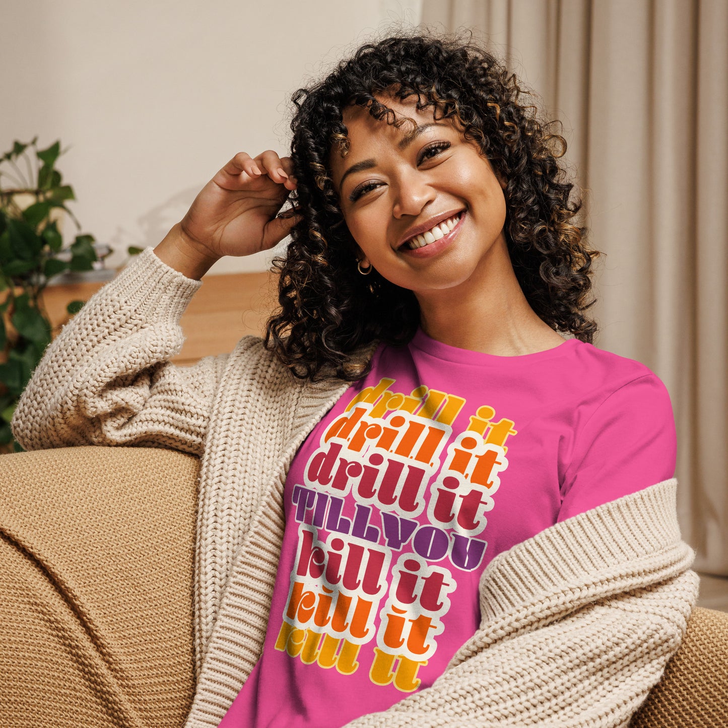 Tshirt Women's Vintage Drill it