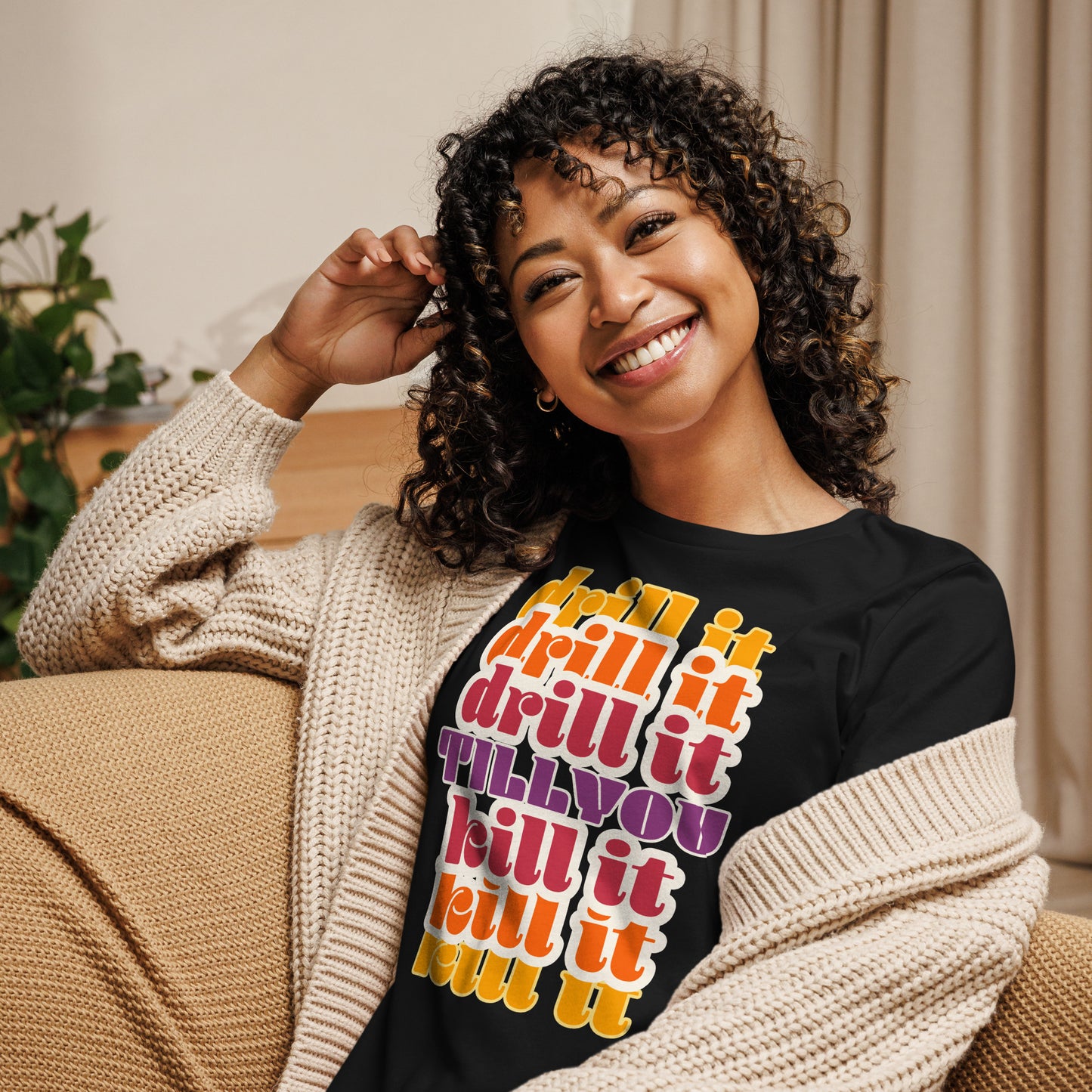 Tshirt Women's Vintage Drill it