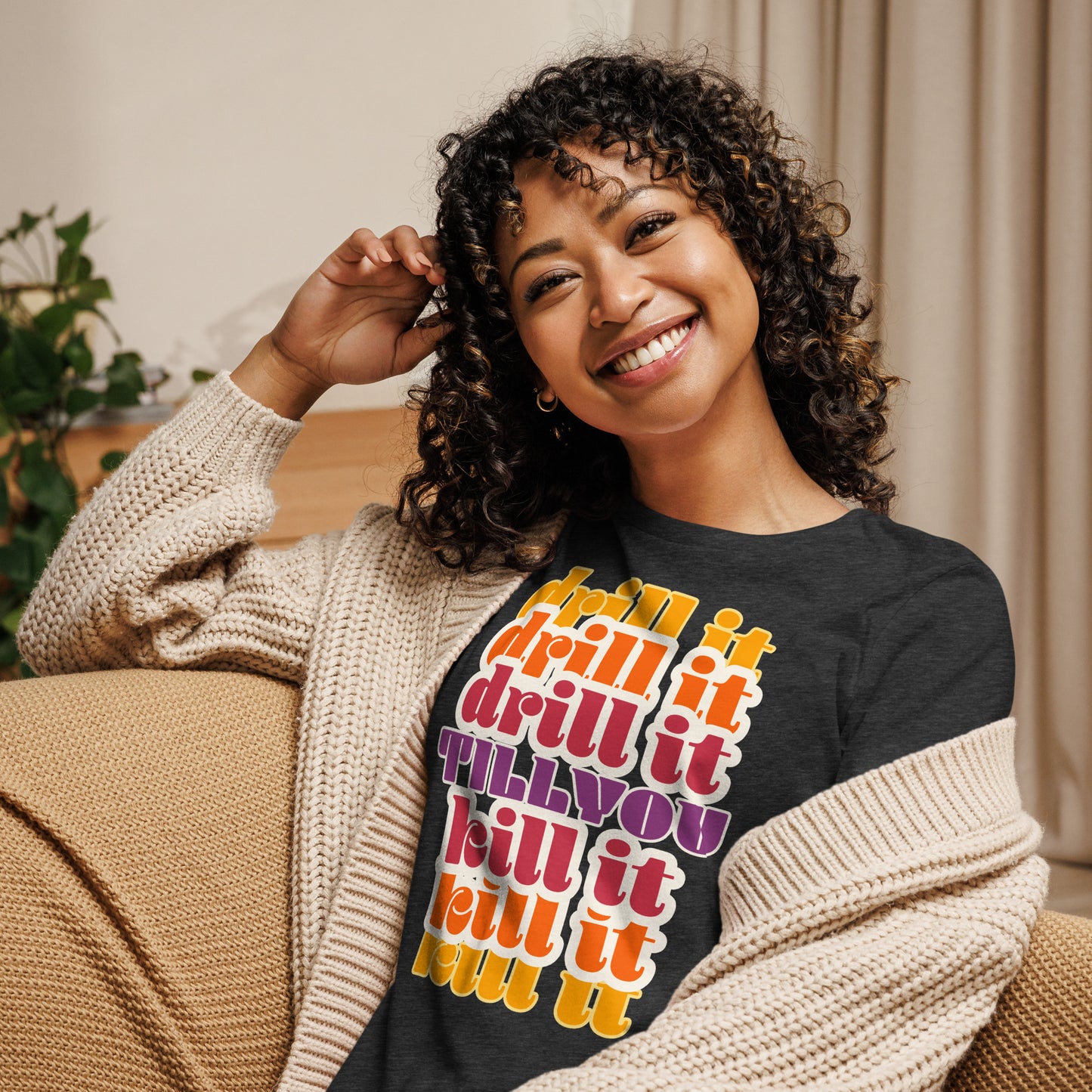Tshirt Women's Vintage Drill it