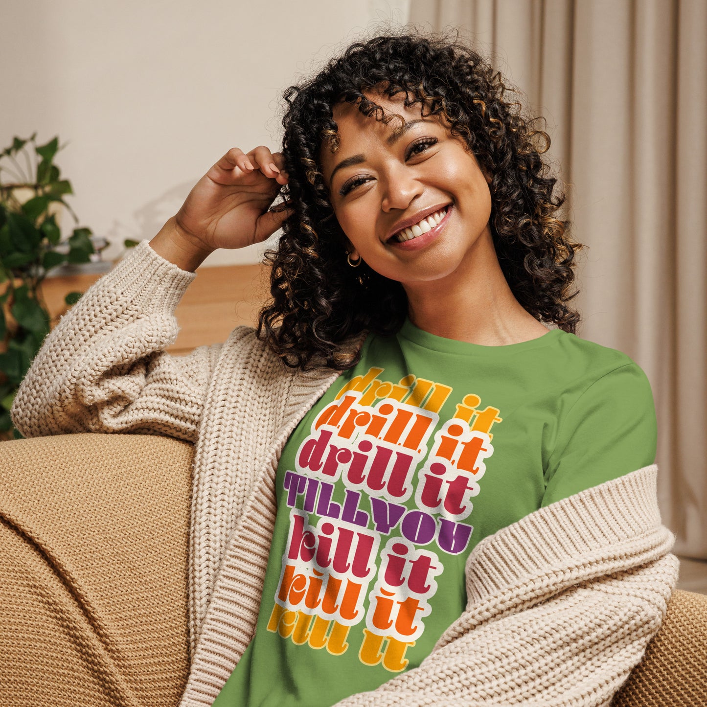 Tshirt Women's Vintage Drill it