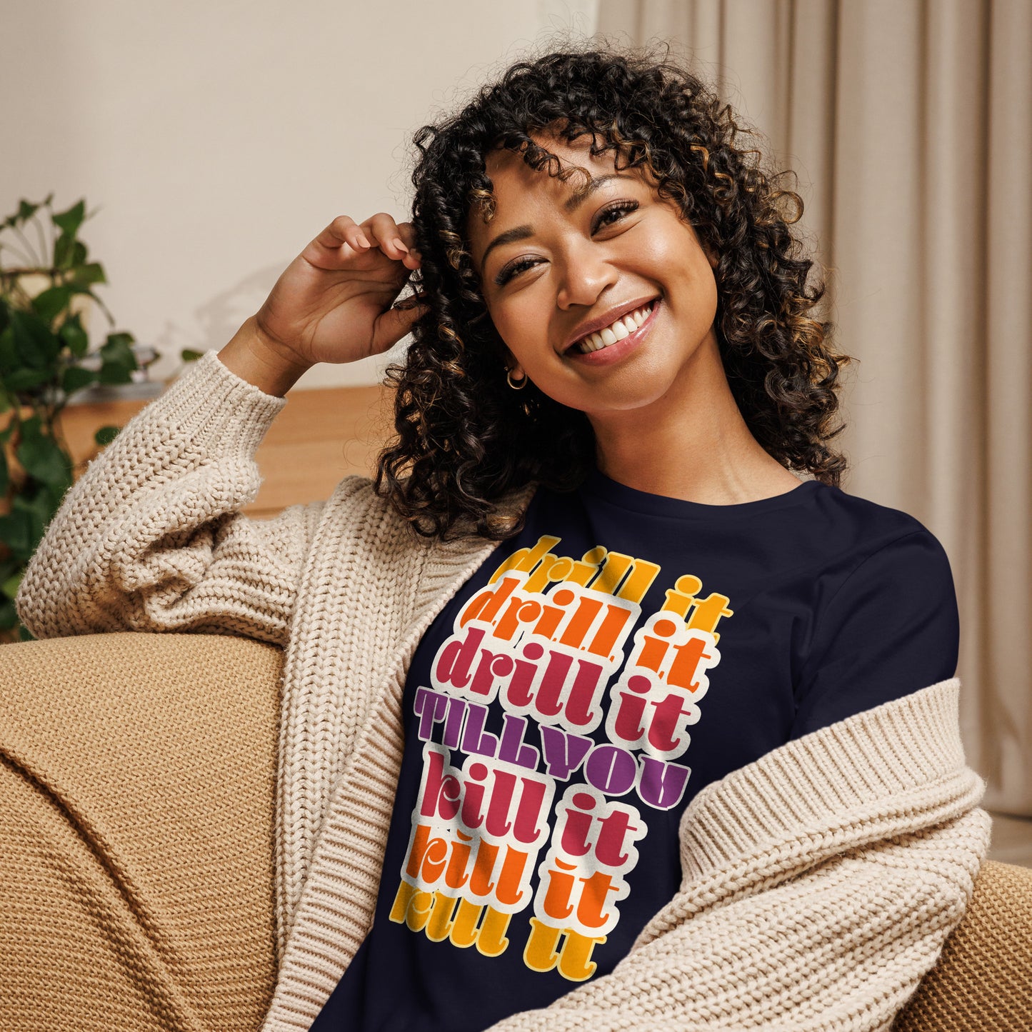 Tshirt Women's Vintage Drill it
