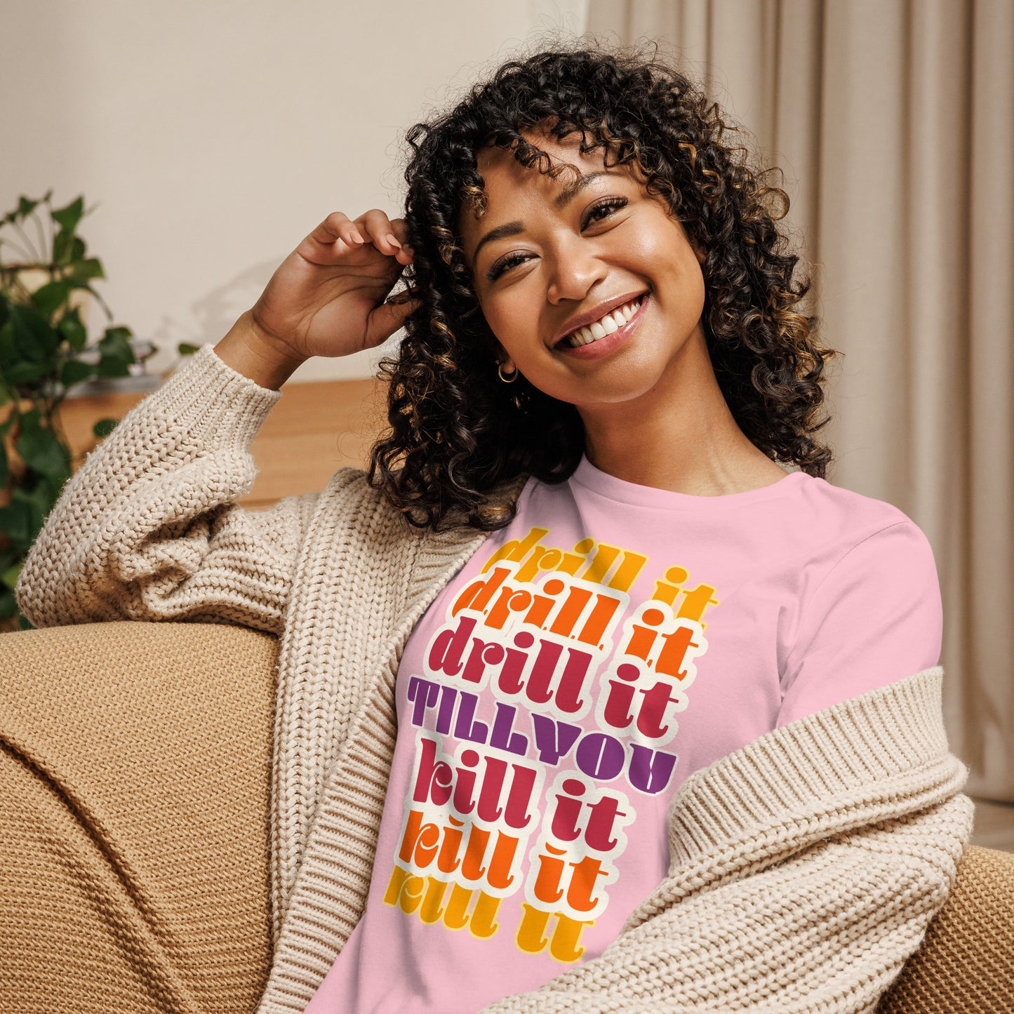 Tshirt Women's Vintage Drill it