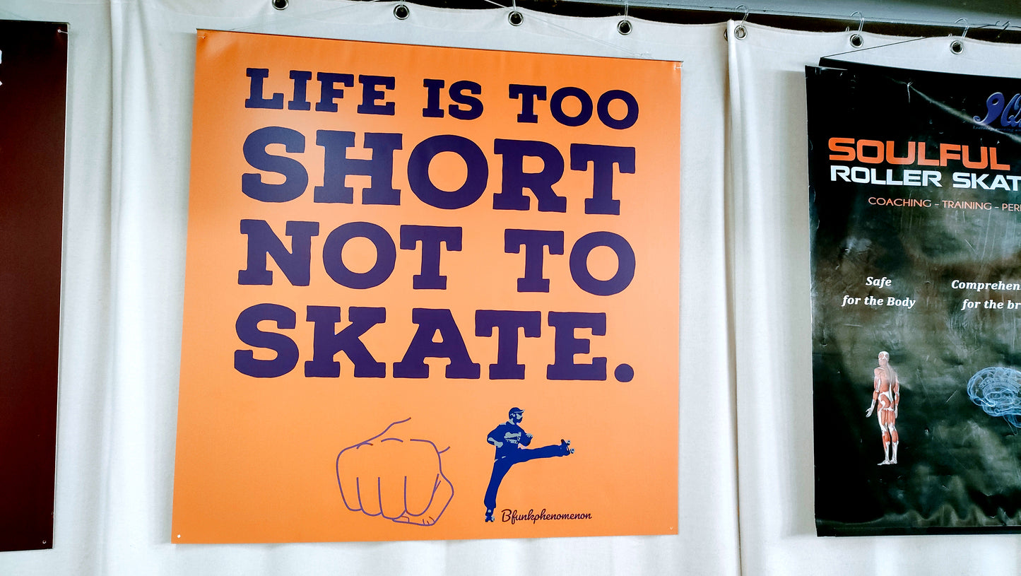 Wall Poster 50x50cm SkateLife
