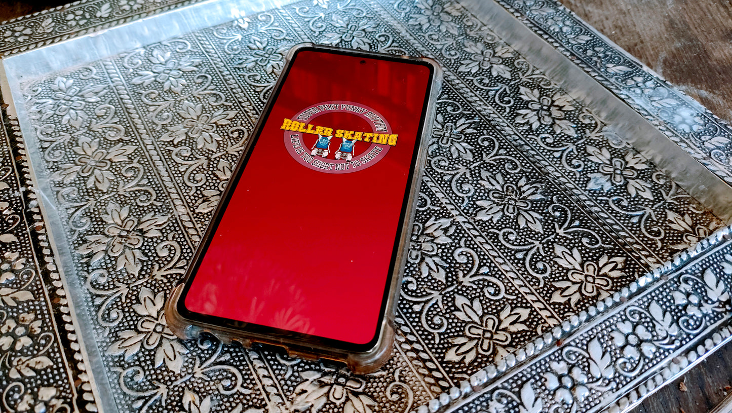 Phone Quote Skate Emblem Yellow