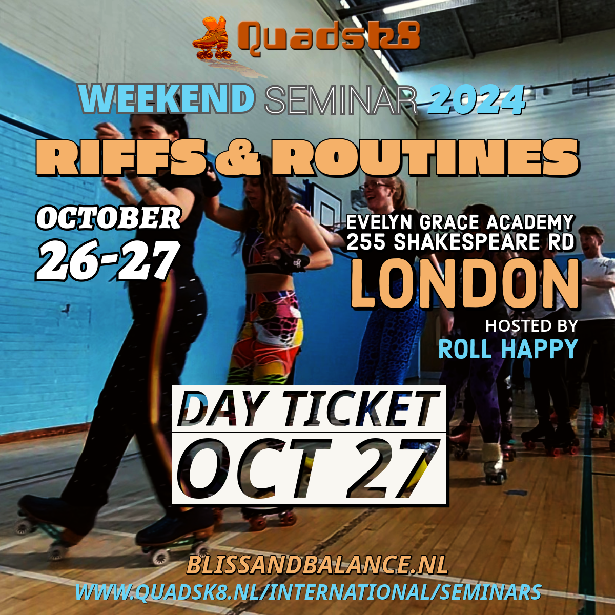 Riffs & Routines London OCT 2024