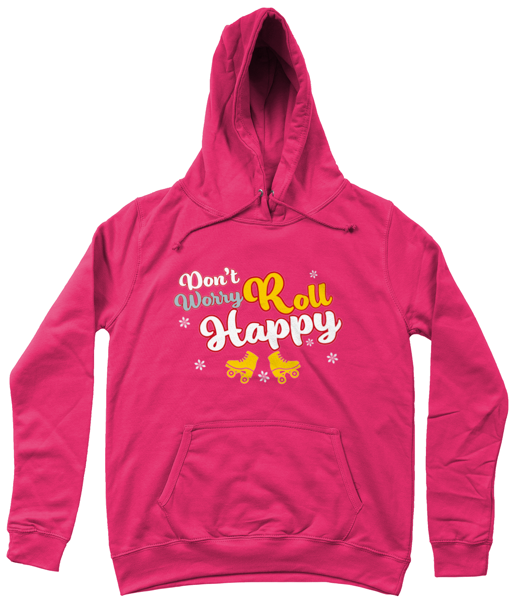 Girlie College Hoodie rollhappy yellow-white
