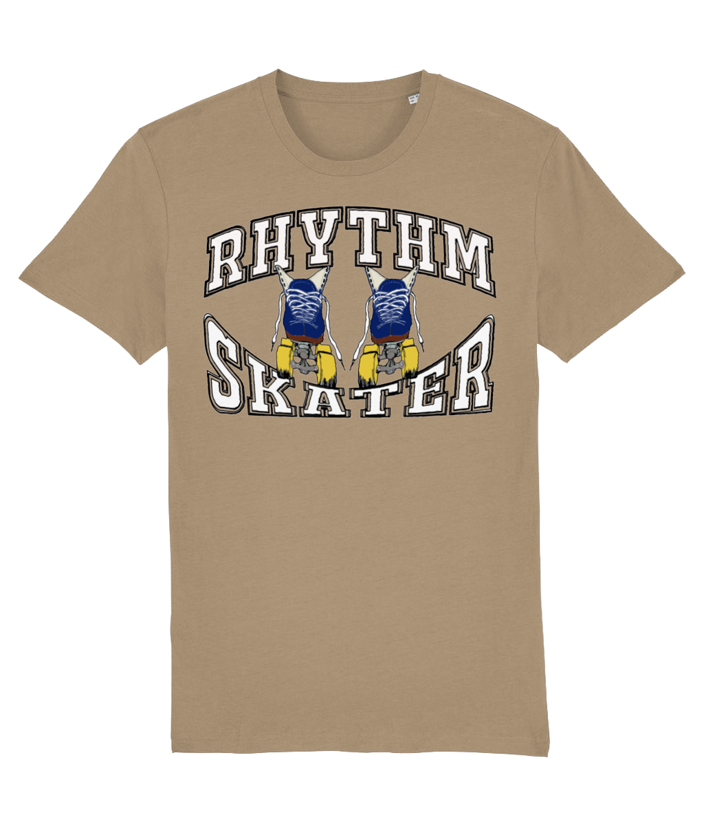 Tshirt rhythm skater-white blue